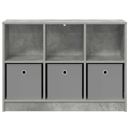 vidaXL Sideboard Concrete Grey 88.5 x 27.5 x 63.5 cm 6