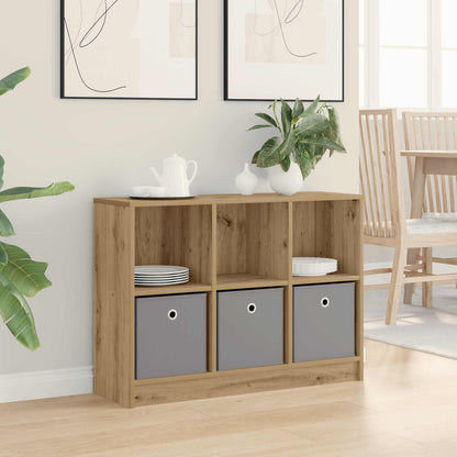 vidaXL Sideboard Artisan Oak 88.5 x 27.5 x 63.5 cm 1