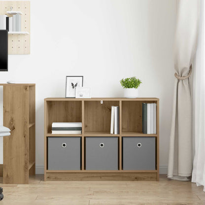 vidaXL Sideboard Artisan Oak 88.5 x 27.5 x 63.5 cm 4
