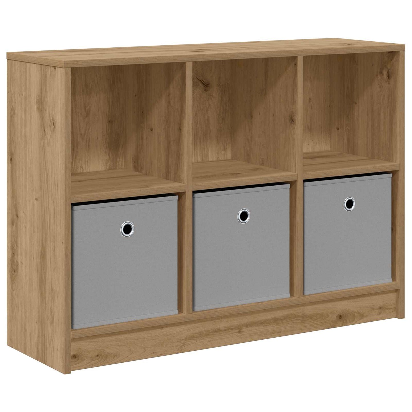 vidaXL Sideboard Artisan Oak 88.5 x 27.5 x 63.5 cm 2