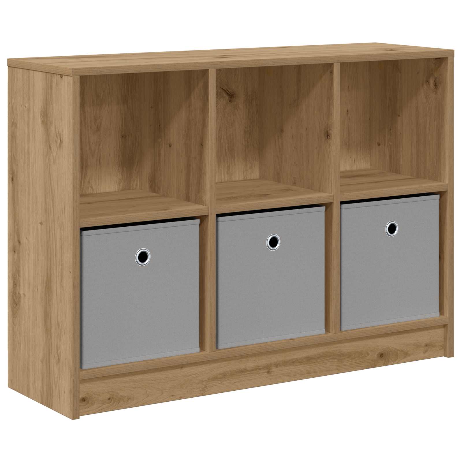 vidaXL Sideboard Artisan Oak 88.5 x 27.5 x 63.5 cm 2