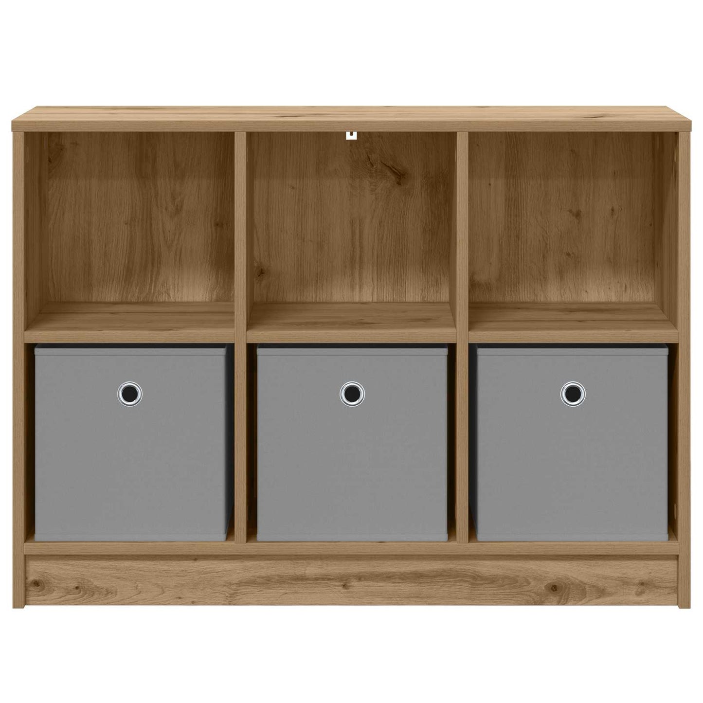 vidaXL Sideboard Artisan Oak 88.5 x 27.5 x 63.5 cm 6