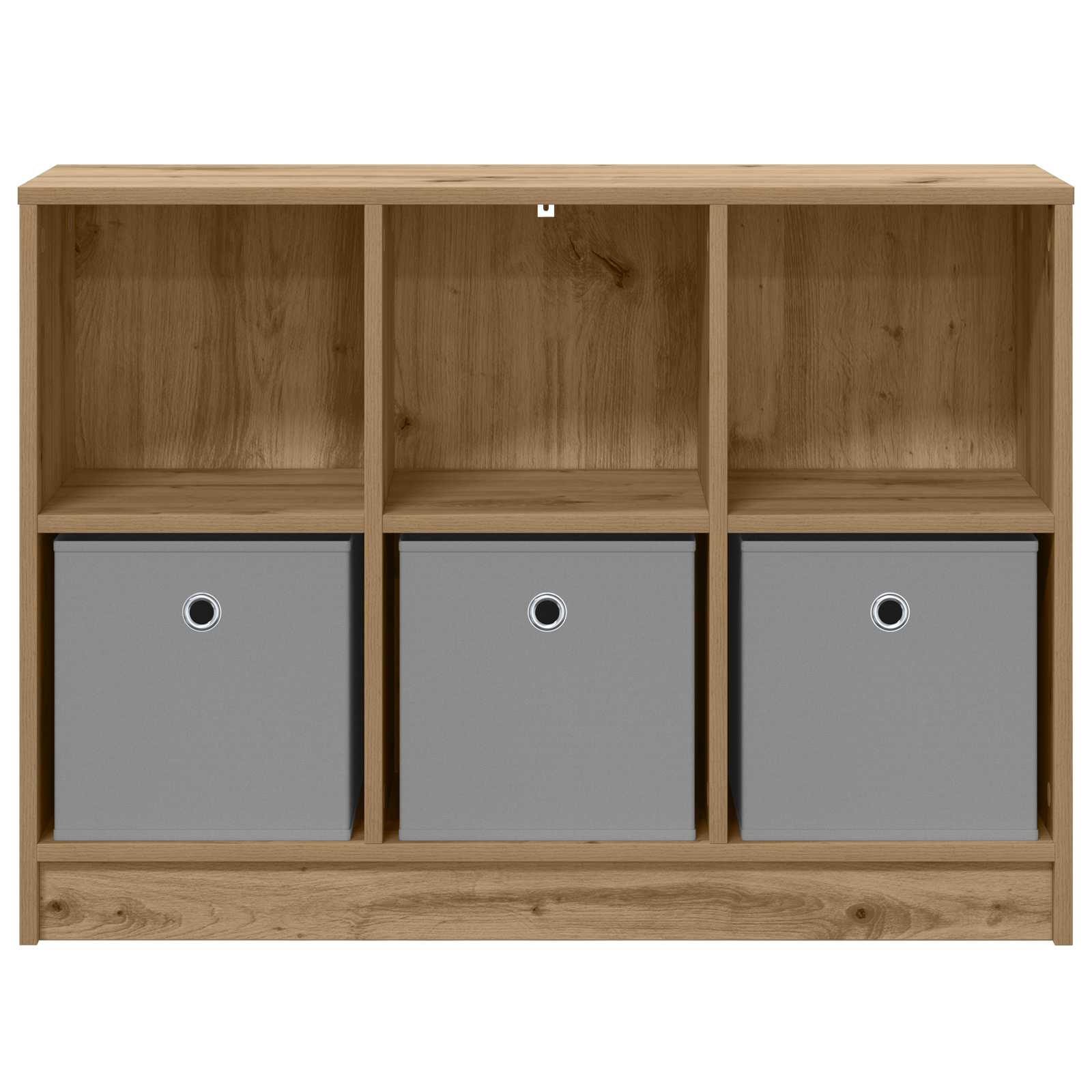 vidaXL Sideboard Artisan Oak 88.5 x 27.5 x 63.5 cm 6
