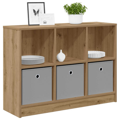 vidaXL Sideboard Artisan Oak 88.5 x 27.5 x 63.5 cm 3