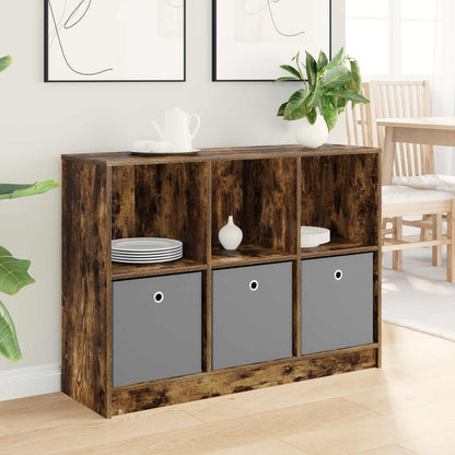 Sideboard 102 x 32 x 73.5 cm Smoked oak