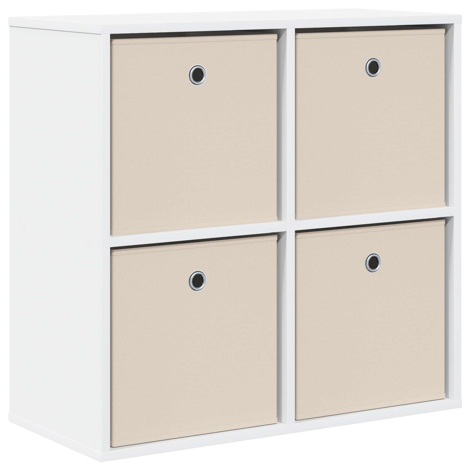 vidaXL Sideboard White 68.5 x 32 x 67 cm 2