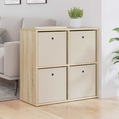 vidaXL Sideboard Sonoma Oak 68.5 x 32 x 67 cm 1