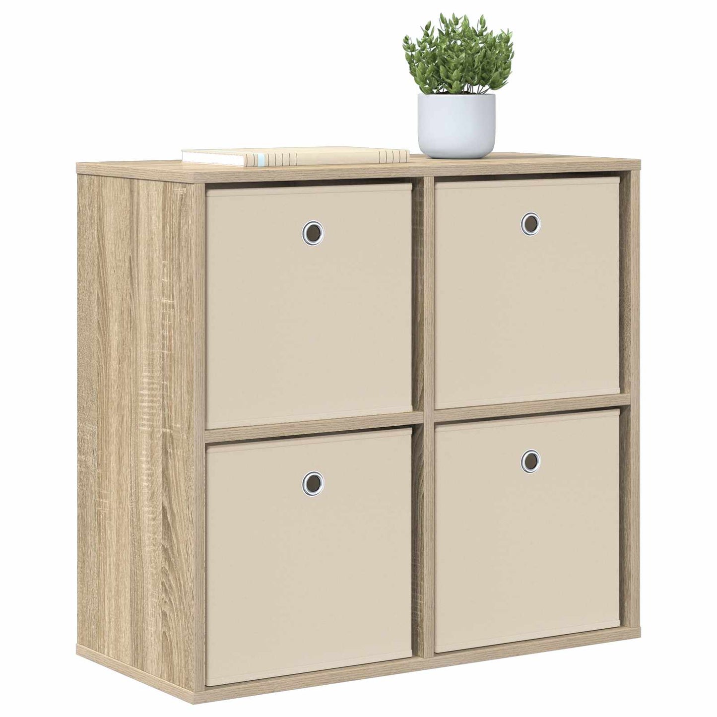 vidaXL Sideboard Sonoma Oak 68.5 x 32 x 67 cm 3