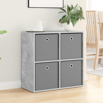 vidaXL Sideboard Concrete Grey 68.5 x 32 x 67 cm 4