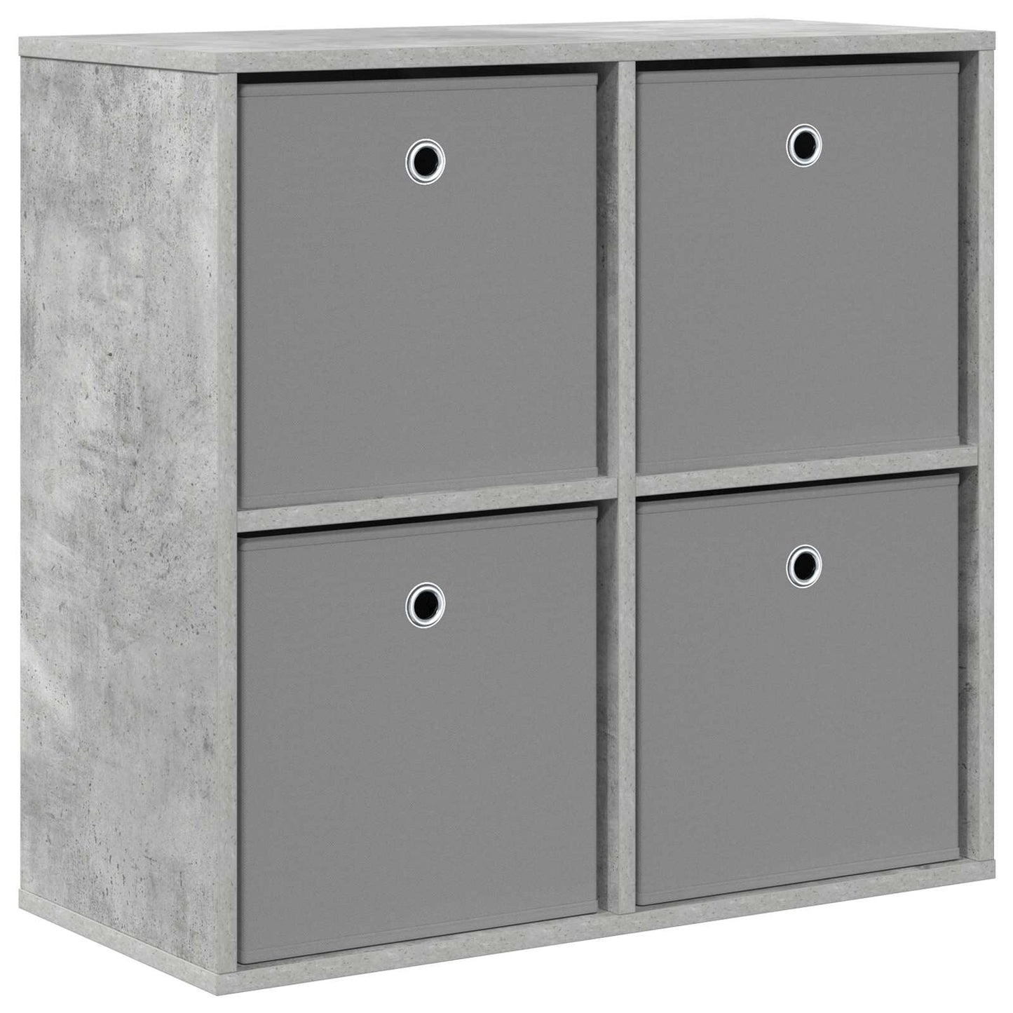 vidaXL Sideboard Concrete Grey 68.5 x 32 x 67 cm 2