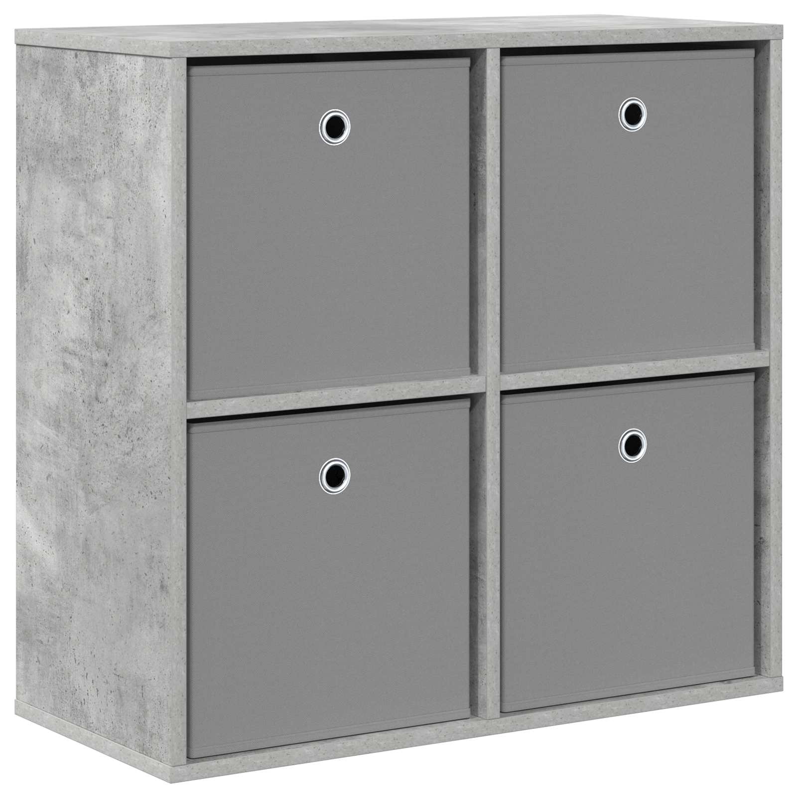 vidaXL Sideboard Concrete Grey 68.5 x 32 x 67 cm 2