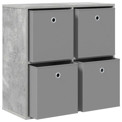 vidaXL Sideboard Concrete Grey 68.5 x 32 x 67 cm 5