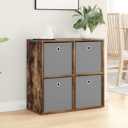 vidaXL Sideboard Smoked Oak 68.5 x 32 x 67 cm 4