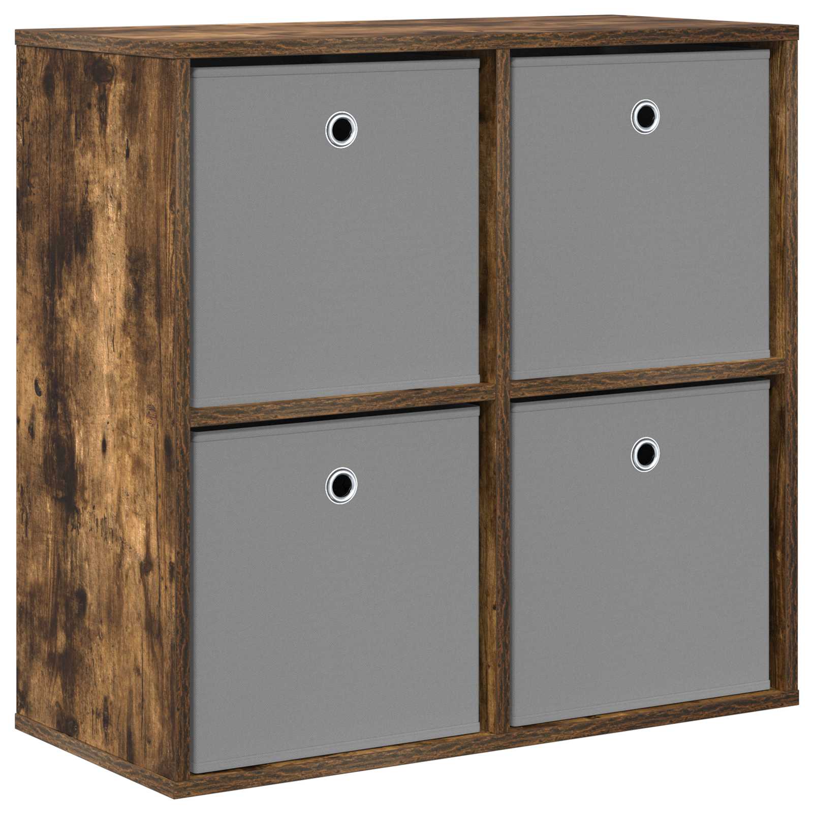 vidaXL Sideboard Smoked Oak 68.5 x 32 x 67 cm 2
