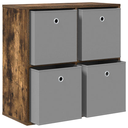vidaXL Sideboard Smoked Oak 68.5 x 32 x 67 cm 5