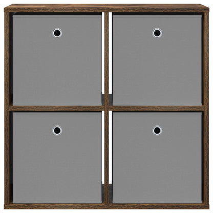 vidaXL Sideboard Smoked Oak 68.5 x 32 x 67 cm 6