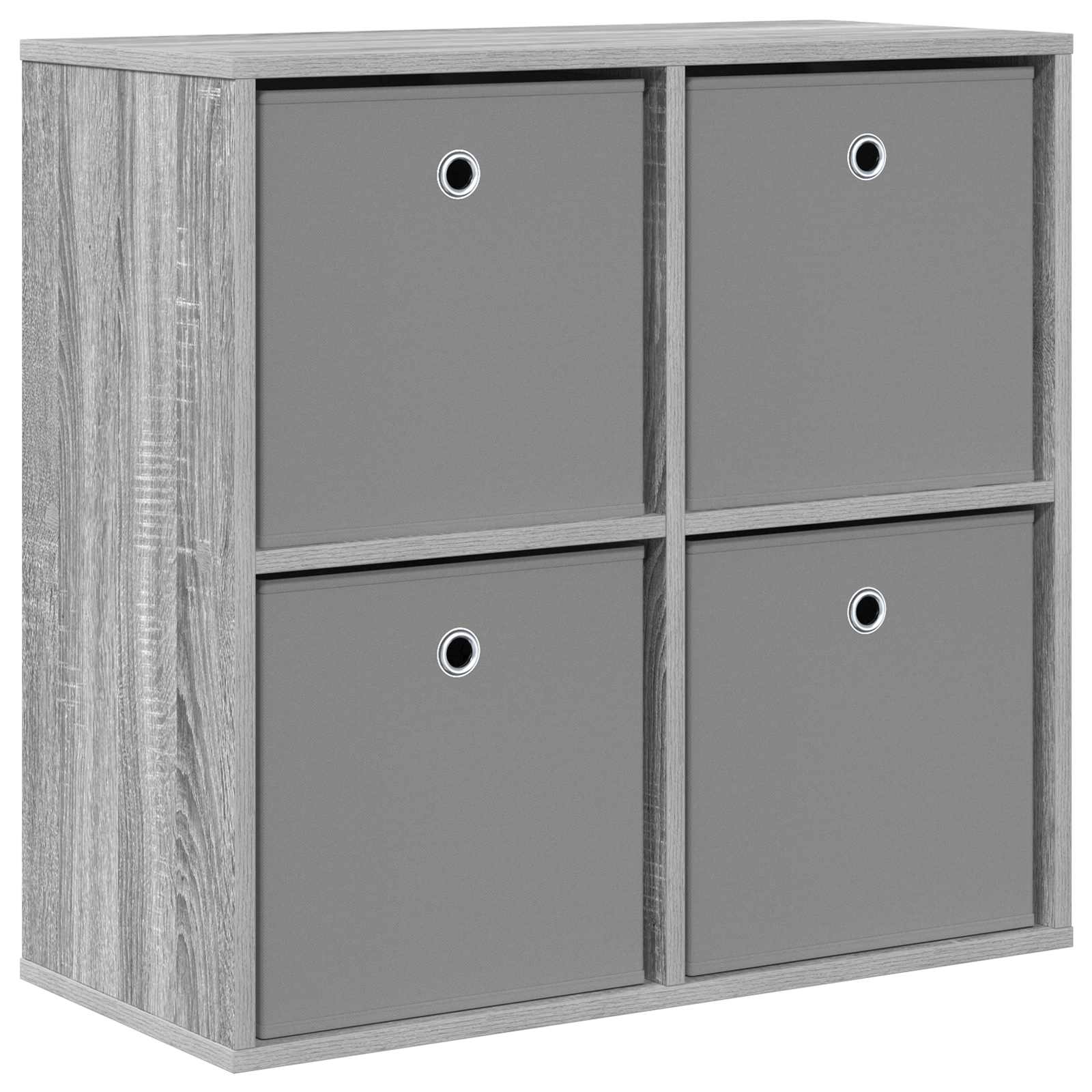 vidaXL Sideboard Grey Sonoma 68.5 x 32 x 67 cm 2