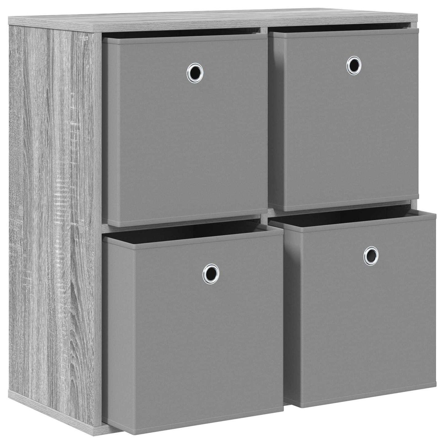 vidaXL Sideboard Grey Sonoma 68.5 x 32 x 67 cm 5