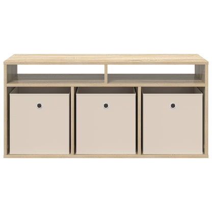 vidaXL Lowboard with Drawer Sonoma Oak 102 x 32 x 48.5 cm 6