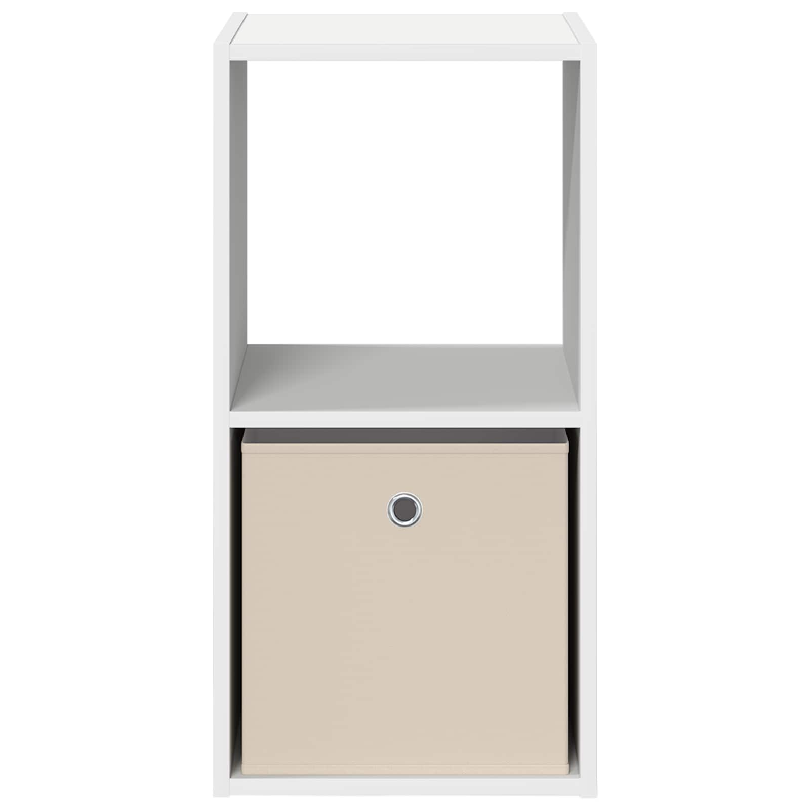 vidaXL Bedside Table 2 pcs White 35 x 32 x 68.5 cm Engineered Wood 6