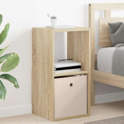 vidaXL Bedside Table 2 pcs Sonoma Oak 35 x 32 x 68.5 cm 4