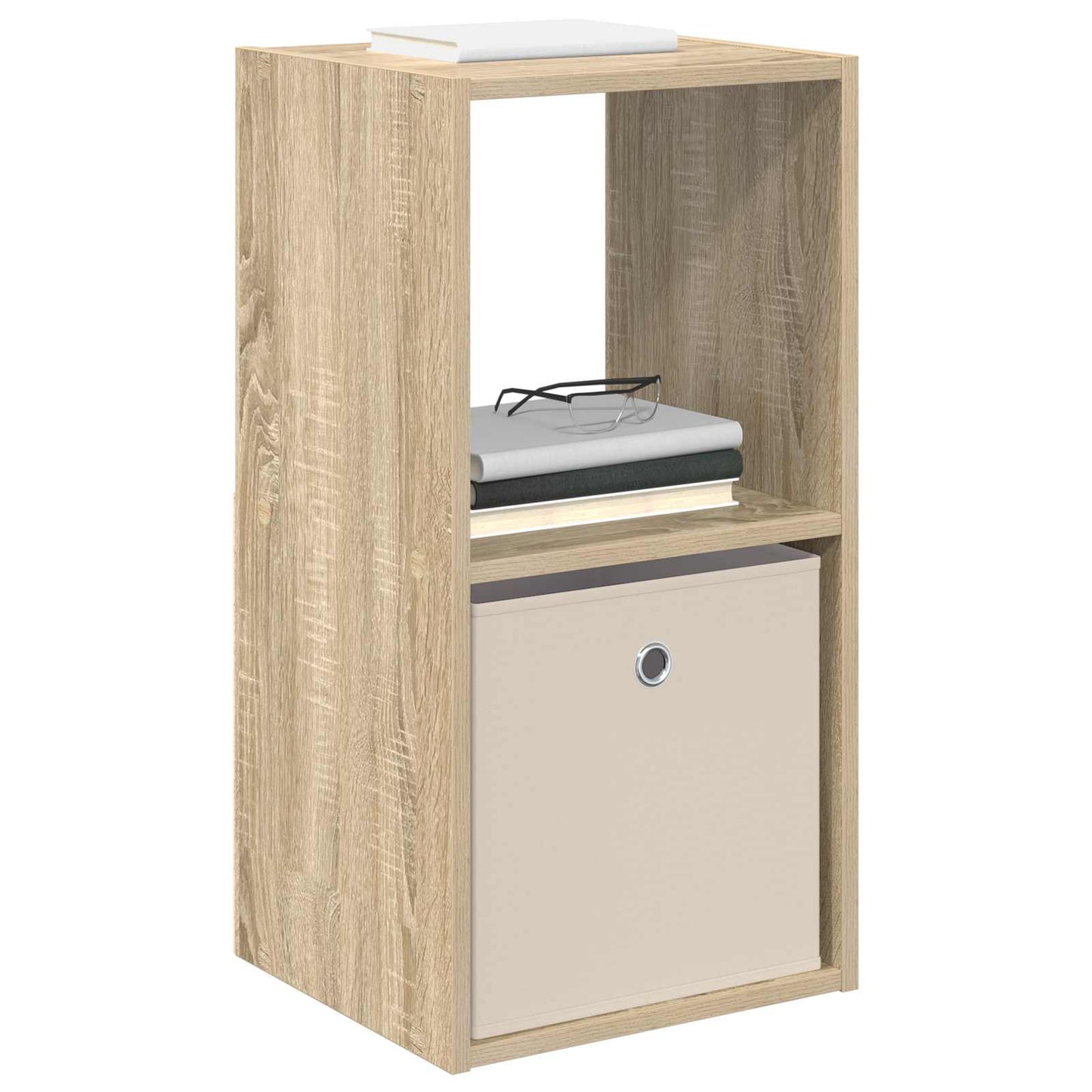 vidaXL Bedside Table 2 pcs Sonoma Oak 35 x 32 x 68.5 cm 3