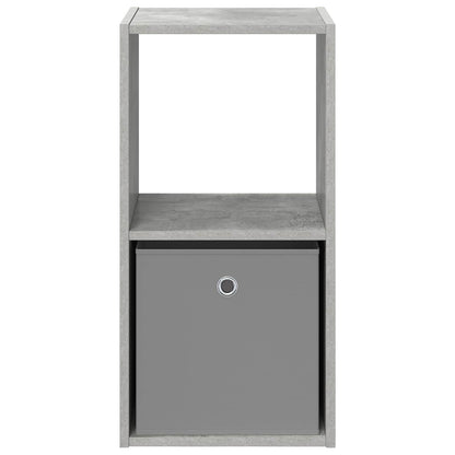 vidaXL Bedside Table 2 pcs Concrete Grey 35 x 32 x 68.5 cm 6