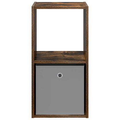 vidaXL Bedside Table 2 pcs Smoked Oak 35 x 32 x 68.5 cm 6
