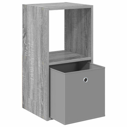 vidaXL Bedside Table 2 pcs Grey Sonoma 35 x 32 x 68.5 cm 5