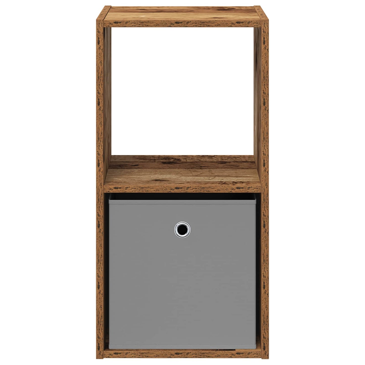 vidaXL Bedside Table 2 pcs Old Wood 35 x 32 x 68.5 cm Engineered Wood 6