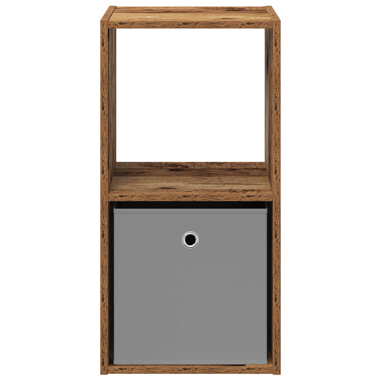 vidaXL Bedside Table 2 pcs Old Wood 35 x 32 x 68.5 cm Engineered Wood 6