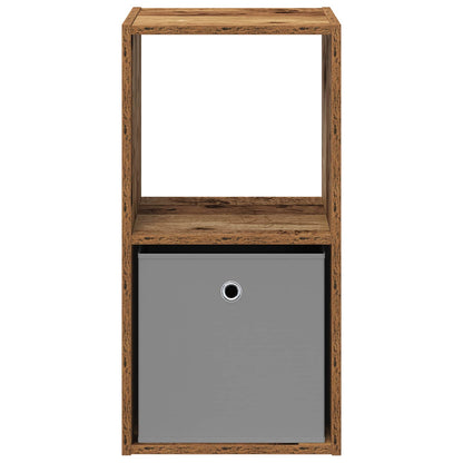 vidaXL Bedside Table 2 pcs Old Wood 35 x 32 x 68.5 cm Engineered Wood 6
