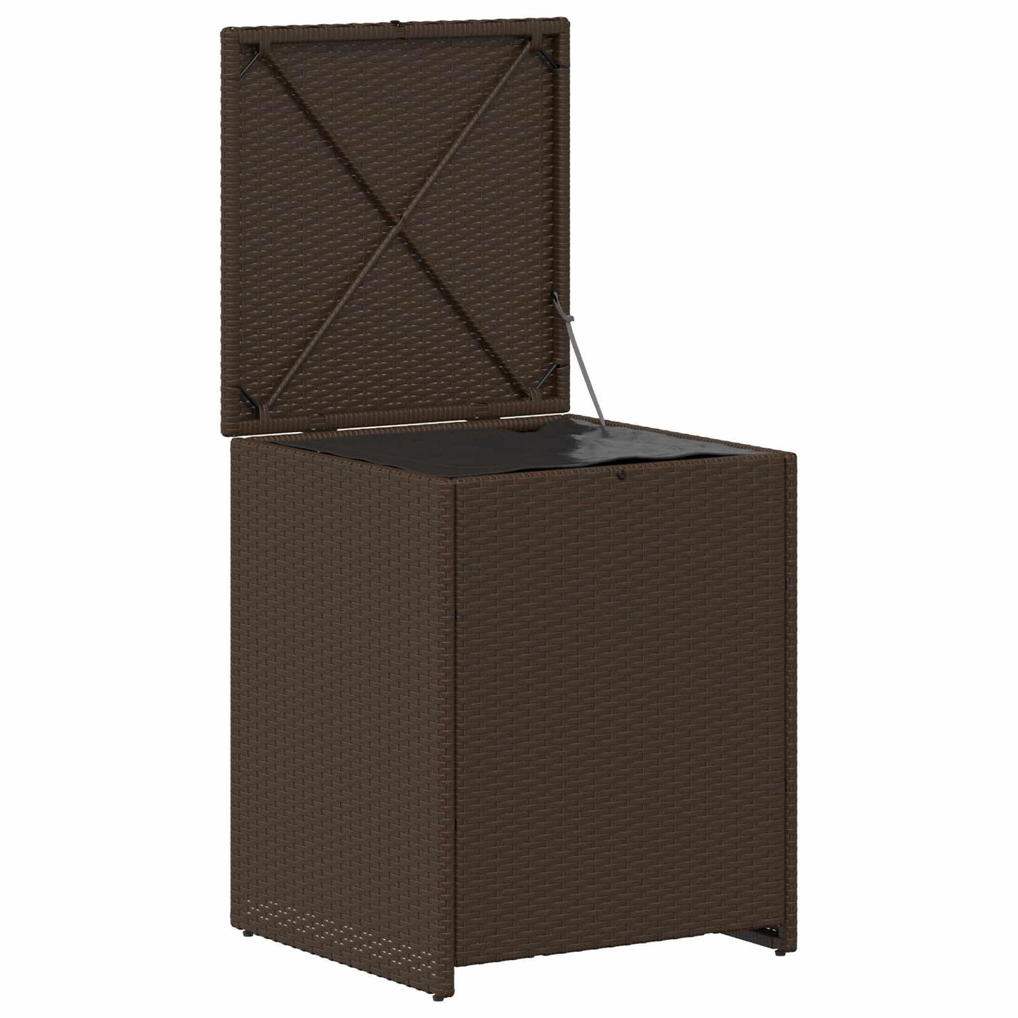 vidaXL Cushion Box 55 x 55 x 69 cm steel 4