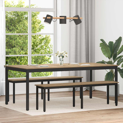 vidaXL Dining Tables Engineered Wood Artisan Oak
