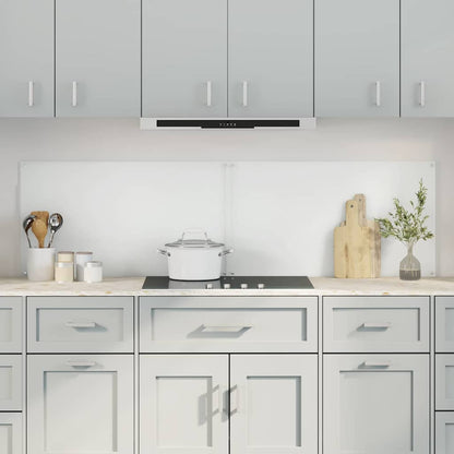 vidaXL Kitchen Backsplash 2 pcs Transparent 90 x 50 cm Tempered Glass 1