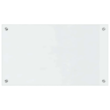 vidaXL Kitchen Backsplash 2 pcs Transparent 70 x 40 cm Tempered Glass 4