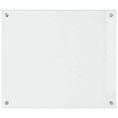 vidaXL Kitchen Backsplash 2 pcs Transparent 70 x 60 cm Tempered Glass 4