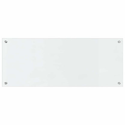 vidaXL Kitchen Backsplash 2 pcs Transparent 100 x 40 cm Tempered Glass 4