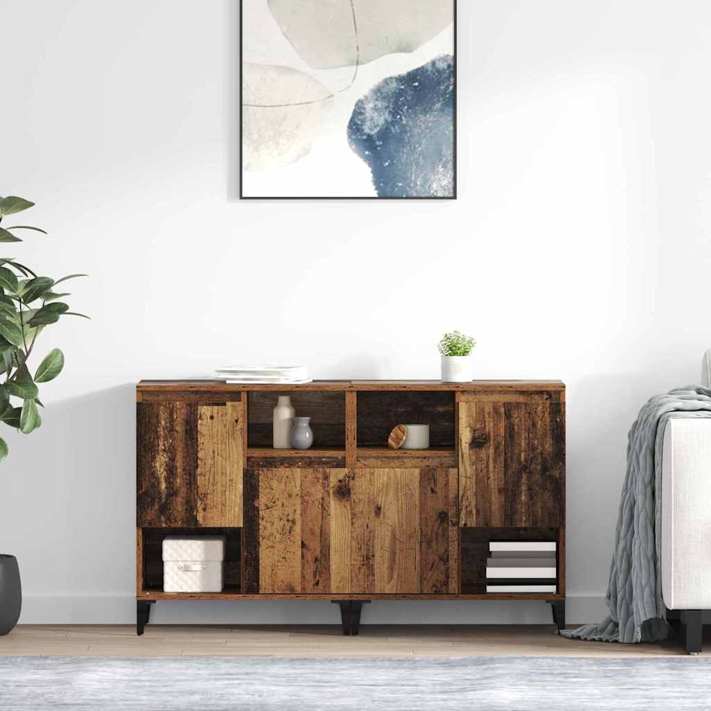 Sideboards 60x35x70 cm Engineered Wood 2 pcs Old wood