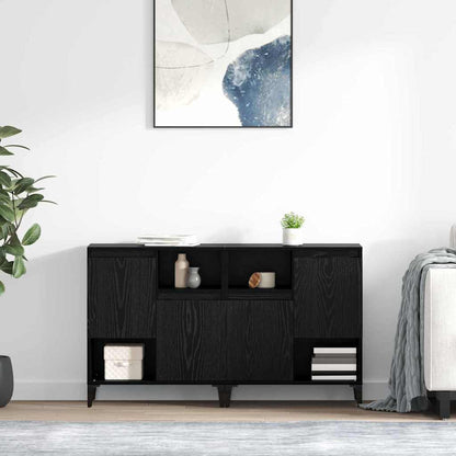Sideboards 60x35x70 cm Engineered Wood 2 pcs Black oak