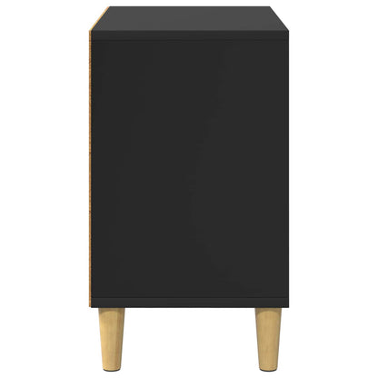 vidaXL Cat House Black 51 x 30 x 52 cm Engineered Wood 6