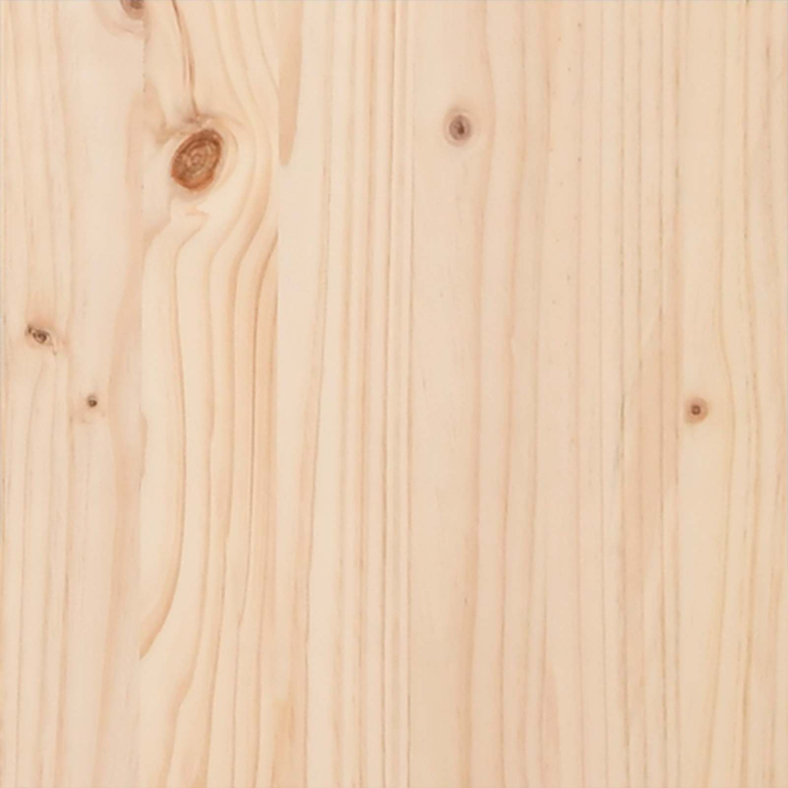 vidaXL Garden Planter Nature 70 x 70 x 70 cm Solid Pine Wood 6