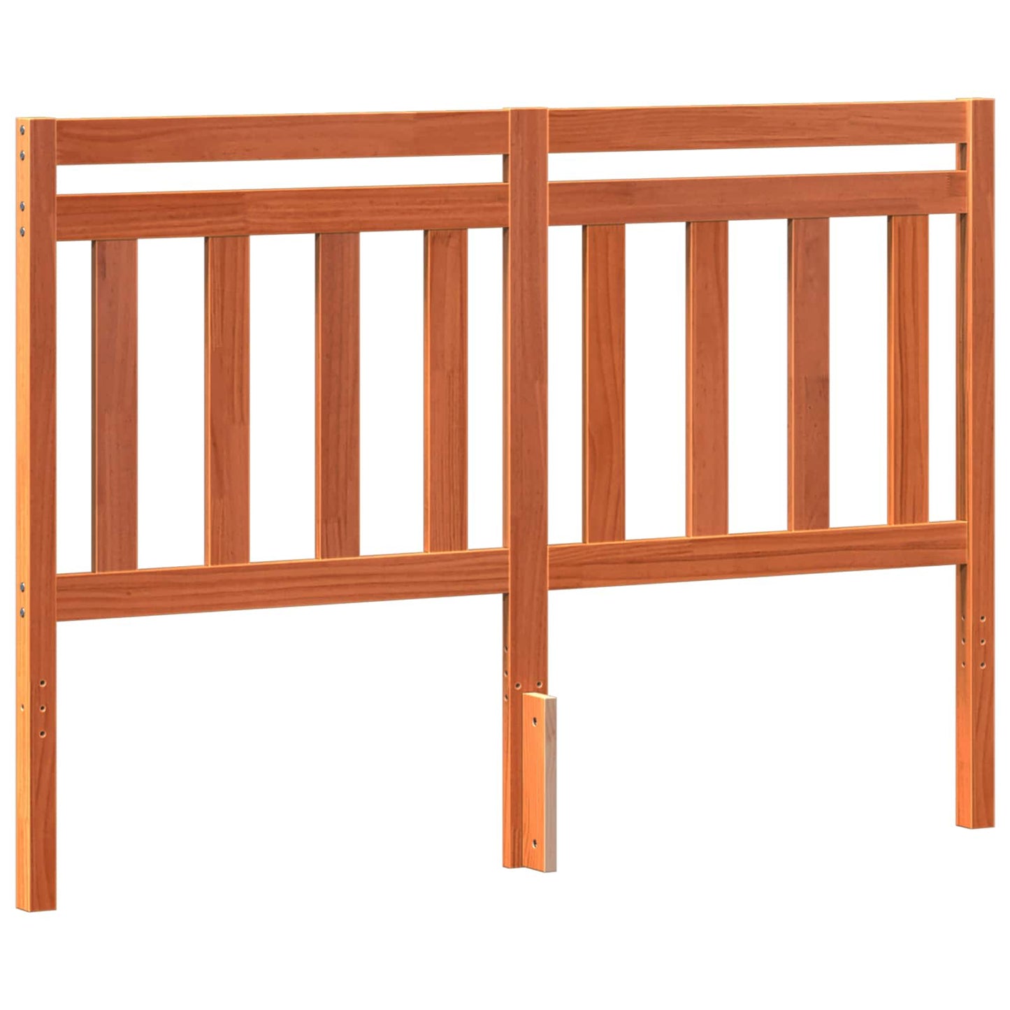 vidaXL Headboard with Headboard Wax Brown 145.5 x 100 cm 2