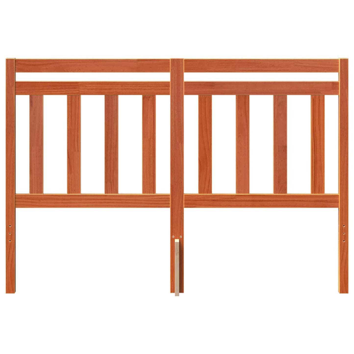 vidaXL Headboard with Headboard Wax Brown 145.5 x 100 cm 3
