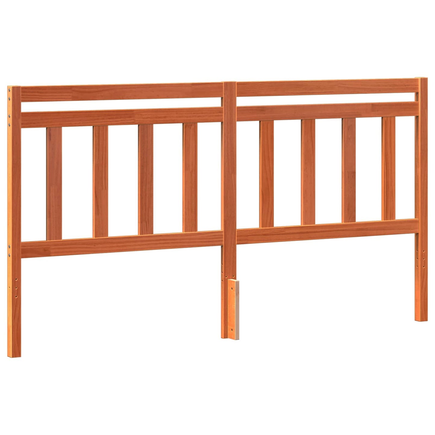 vidaXL Headboard with Headboard Wax Brown 185.5 x 100 cm 2