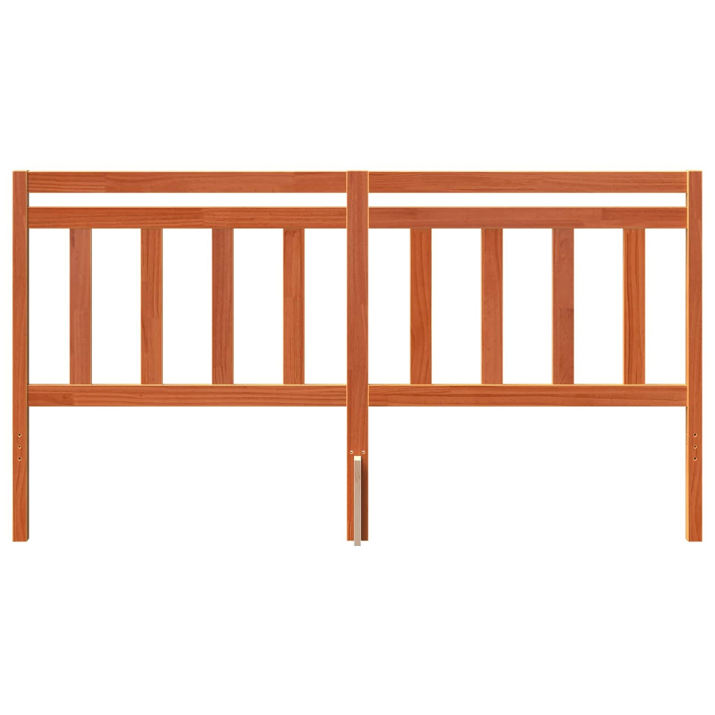 vidaXL Headboard with Headboard Wax Brown 185.5 x 100 cm 3