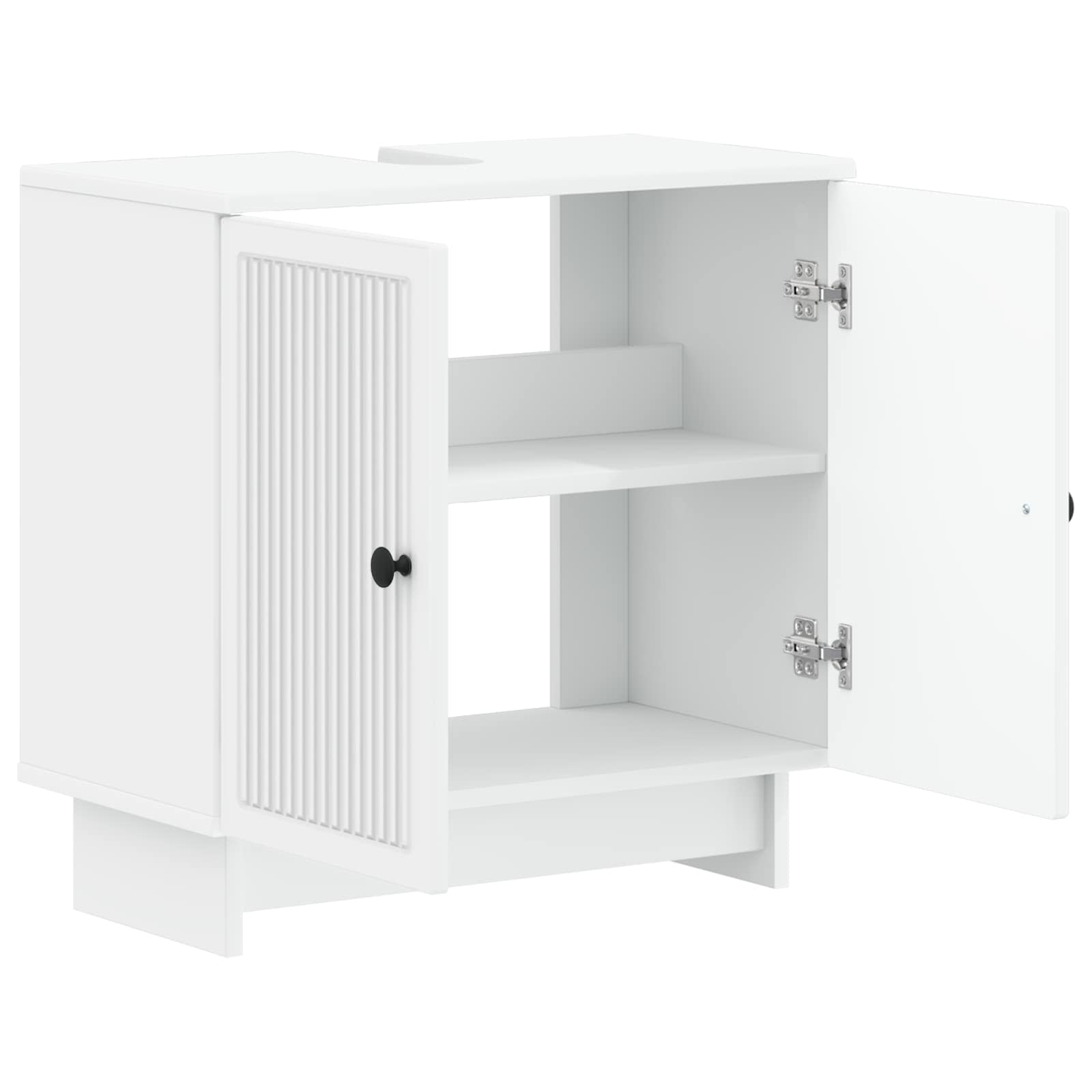 vidaXL Bathroom Sink Cabinet UTRECHT White 59.5 x 31.5x 59 cm 2