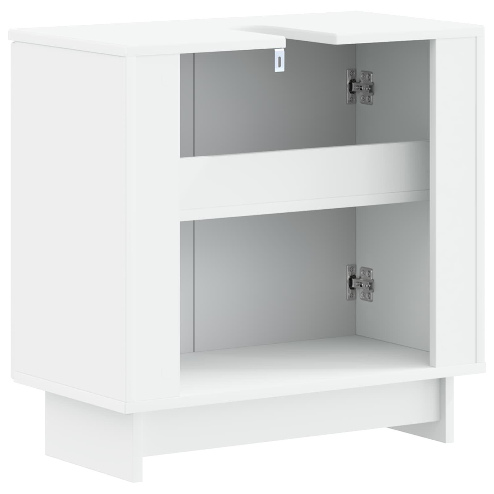 vidaXL Bathroom Sink Cabinet UTRECHT White 59.5 x 31.5x 59 cm 5