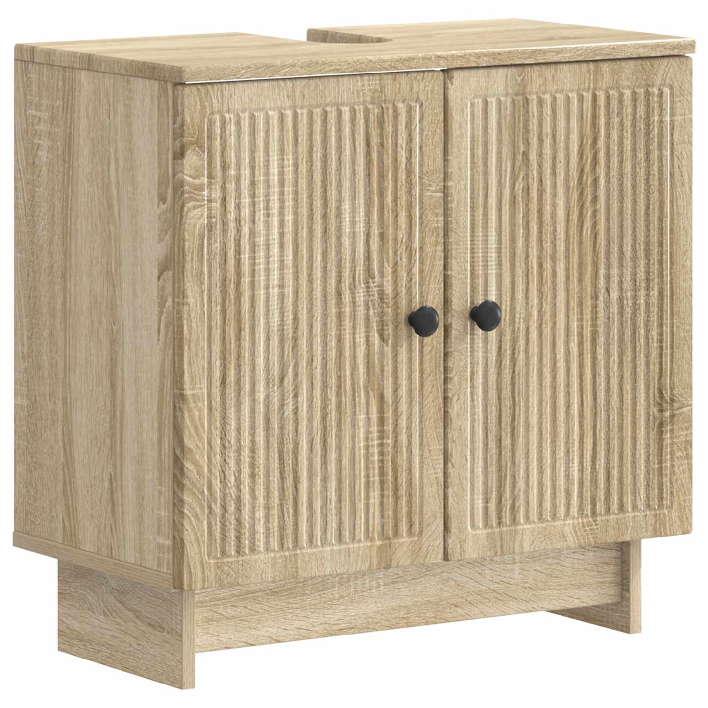 vidaXL Bathroom Sink Cabinet EDE Sonoma Oak 59.5 x 31.5x 59 cm 2