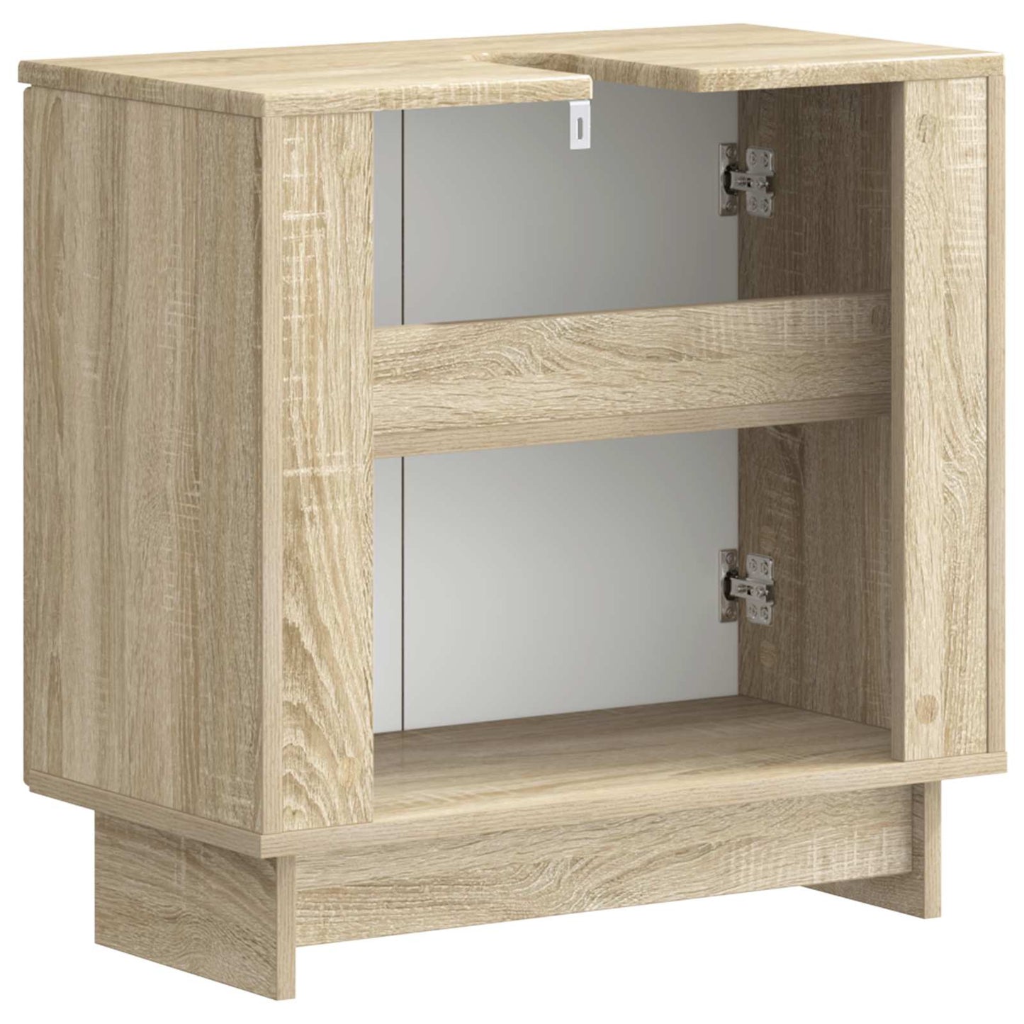 vidaXL Bathroom Sink Cabinet EDE Sonoma Oak 59.5 x 31.5x 59 cm 6